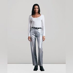 Alex Liquid Miramar High Rise Straight